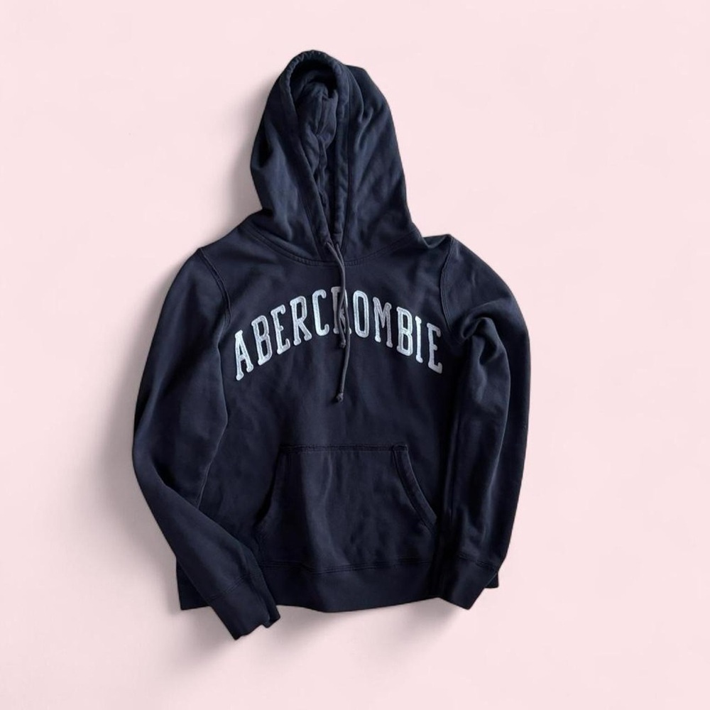 Large Abercrombie & Fitch Charcoal Fleece Jacket